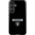 NFL Las Vegas Raiders Black Performance Series Galaxy S25 Impact Case